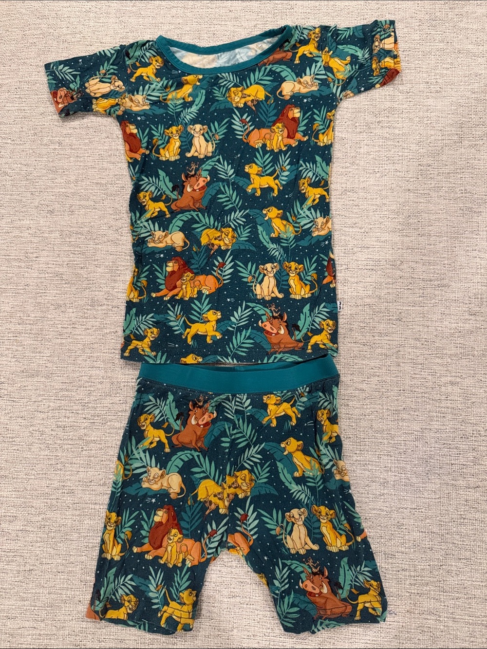 Little Sleepies Disney Lion King Short Pajama Set